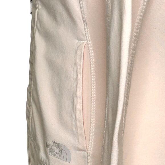 The North Face Putty Cream Full Zip Vapor Wick Athletic Running Jacket - Picture 7 of 10